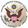 United States District Court - Eastern District of Virginia - Badge